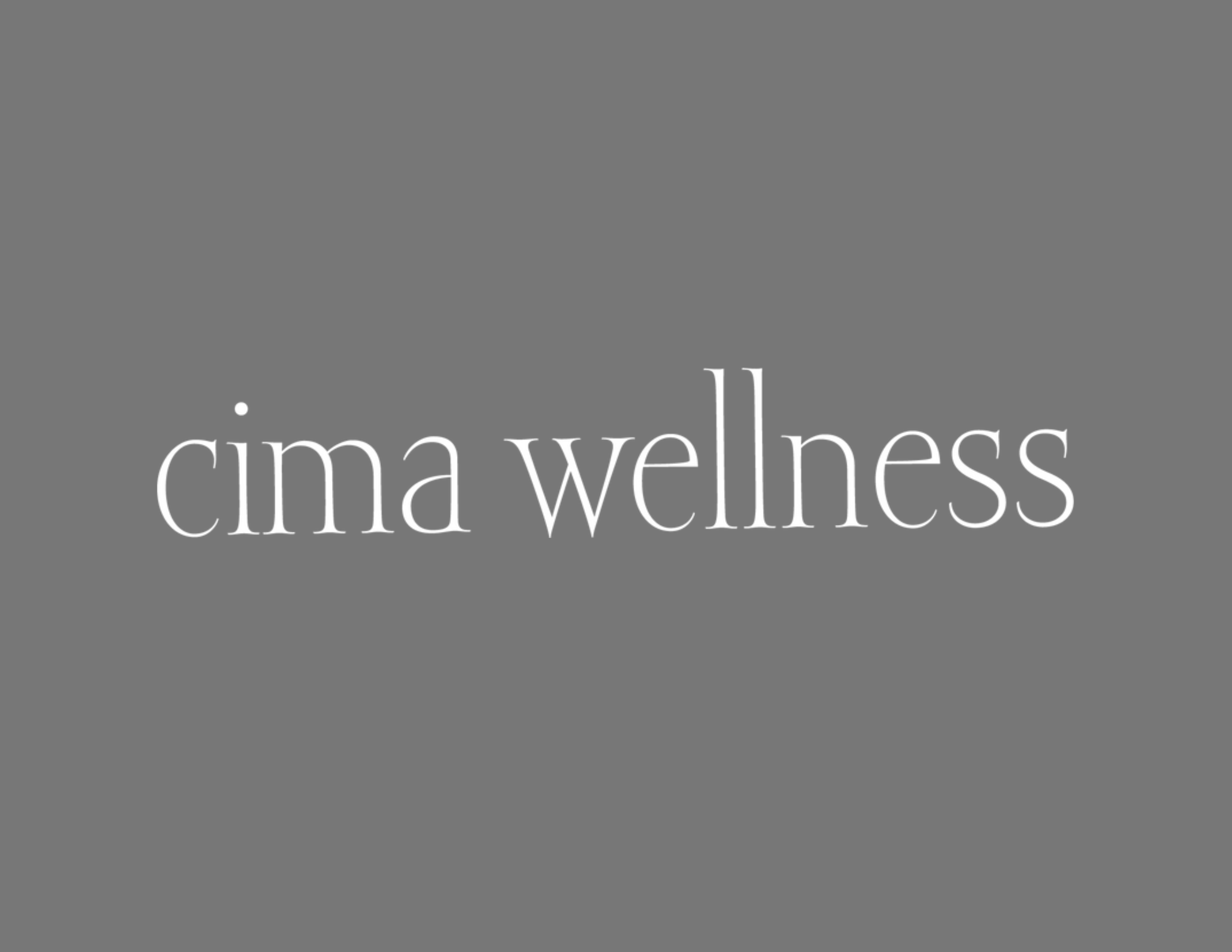 Cima Wellness Gift Card